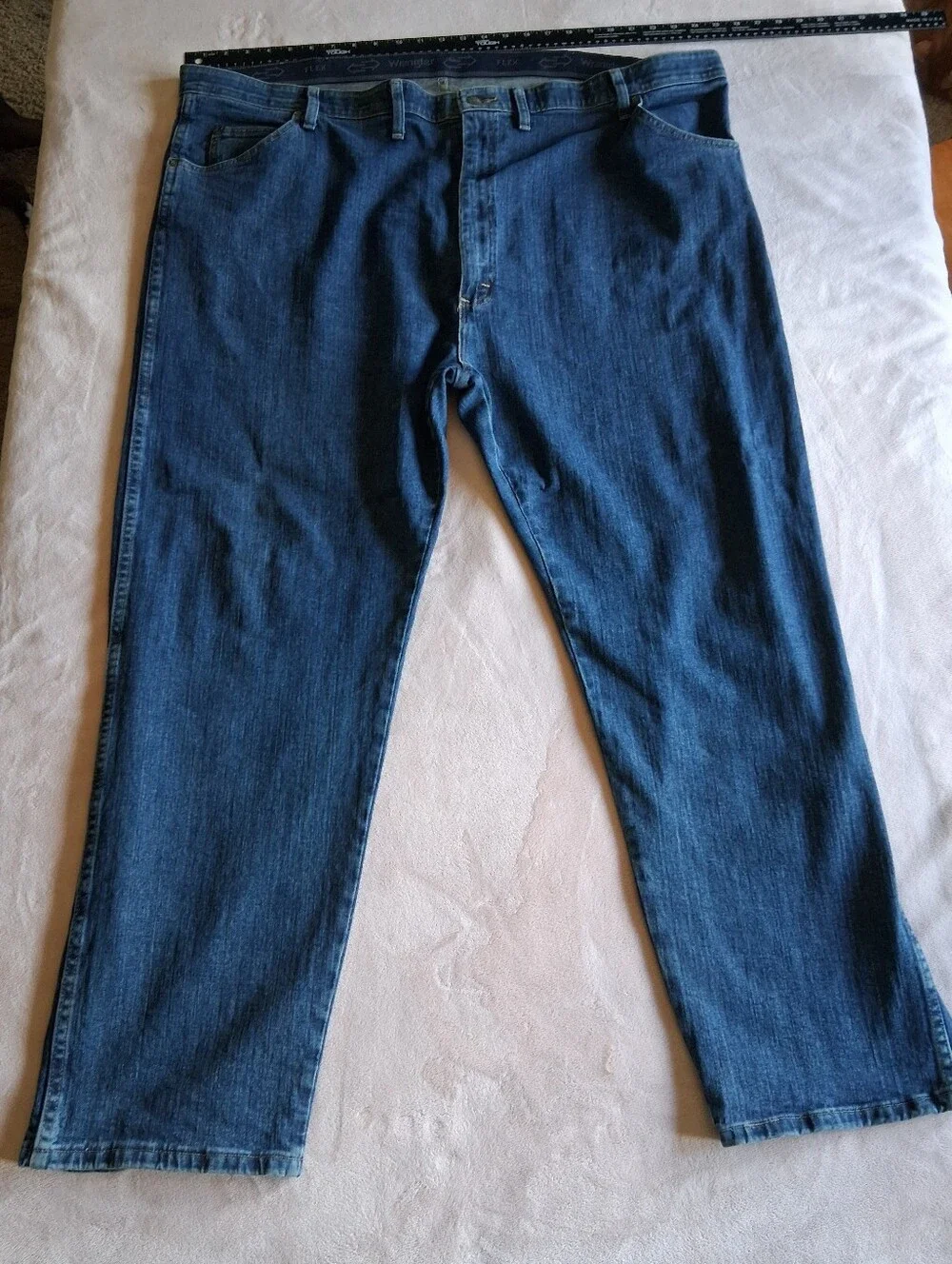 Classic Men’s Dark Blue Jeans - Straight Fit
